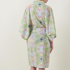 Botanical Belted Kimono