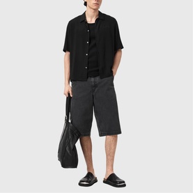 Baron Logo Boxy Casual Shirt