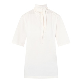 Tie Neck T-Shirt