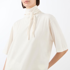 Tie Neck T-Shirt