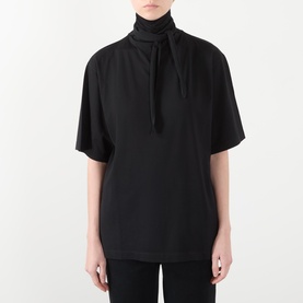 Tie Neck T-Shirt