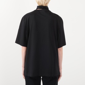 Tie Neck T-Shirt