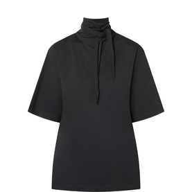 Tie Neck T-Shirt
