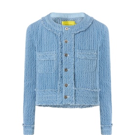 Tweed Denim Jacket