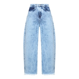 Acid Wash Boyfriend Jeans