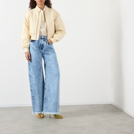 Acid Wash Boyfriend Jeans