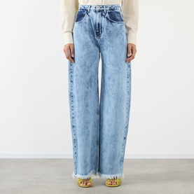 Acid Wash Boyfriend Jeans