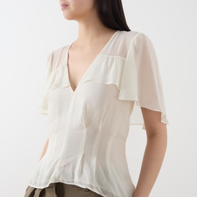 Willa Ruffle Blouse