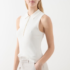 Vesta Knitted Polo Shirt