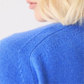 Wool Cashmere Saddle Jumper