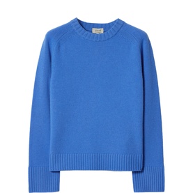 Wool Cashmere Saddle Jumper