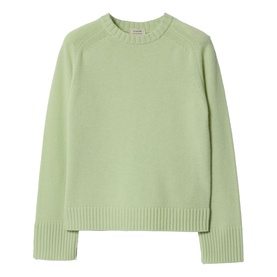 Wool Cashmere Saddle Jumper