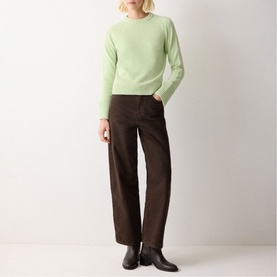 Wool Cashmere Saddle Jumper
