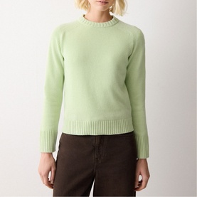 Wool Cashmere Saddle Jumper
