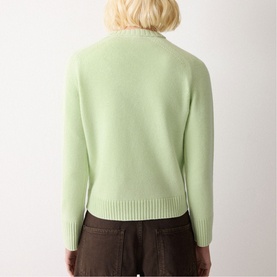 Wool Cashmere Saddle Jumper