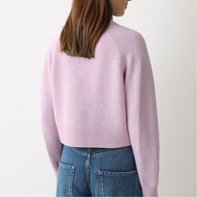 Cropped Knitted Cardigan