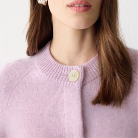 Cropped Knitted Cardigan