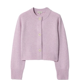 Cropped Knitted Cardigan