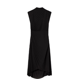 Rayanna Sunray Pleat Flared Dress