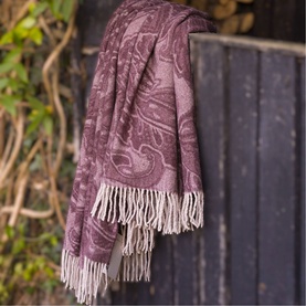 Boho Cashmere Throw