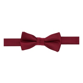 Rib Weave Pre-Tied Bow Tie