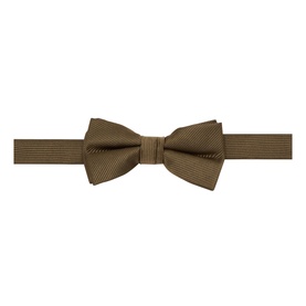 Rib Weave Pre-Tied Bow Tie