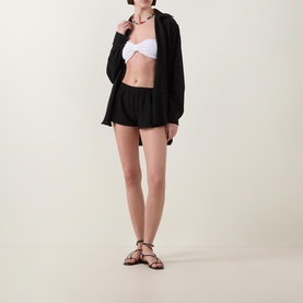 Textured Relaxed Shorts
