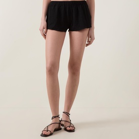 Textured Relaxed Shorts