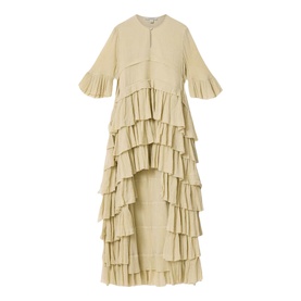Cavarly Tiered Ruffle Dress
