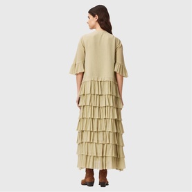 Cavarly Tiered Ruffle Dress