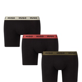 Three-Pack Logo Boxer Briefs