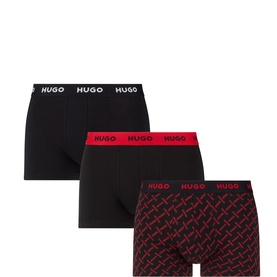 Logo Stretch Trunks Three-Pack