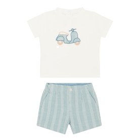 Scooter Top & Shorts Two-Piece Set
