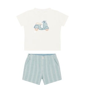Scooter Top & Shorts Two-Piece Set
