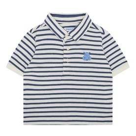 Stripe Animal Polo Shirt