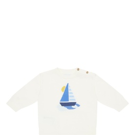 Intarsia Boat Sweater