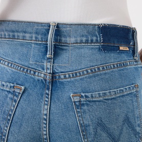 The Doozy Fray High-Rise Bootcut Jeans