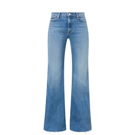 The Doozy Fray High-Rise Bootcut Jeans