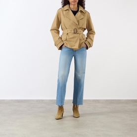 The Rambler Zip Ankle Straight Leg Jeans