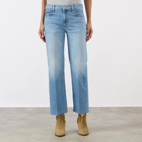 The Rambler Zip Ankle Straight Leg Jeans