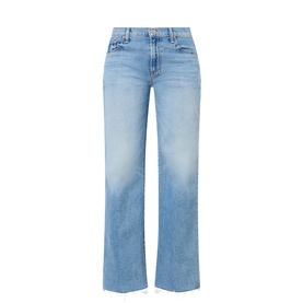 The Rambler Zip Ankle Straight Leg Jeans