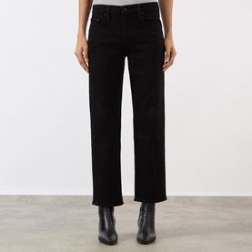 The Newbie Hover Mid-Rise Straight Leg Jeans