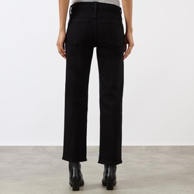 The Newbie Hover Mid-Rise Straight Leg Jeans