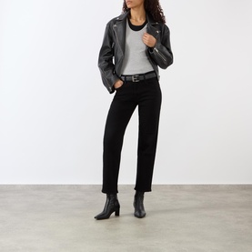 The Newbie Hover Mid-Rise Straight Leg Jeans