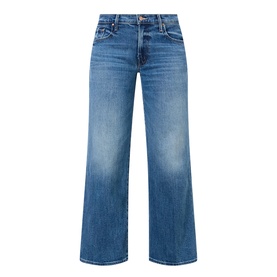 The Maven Mid-Rise Ankle Wide Leg Jeans