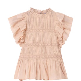 Harriet Shirred Blouse