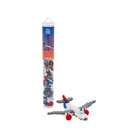Plus-Plus 100 Piece Tube Airplane