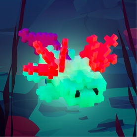 Plus-Plus 100 Piece Tube Axolotl