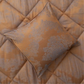 Pompeii Jacquard Cushion Cover Rust