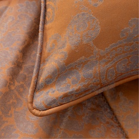 Pompeii Jacquard Cushion Cover Rust